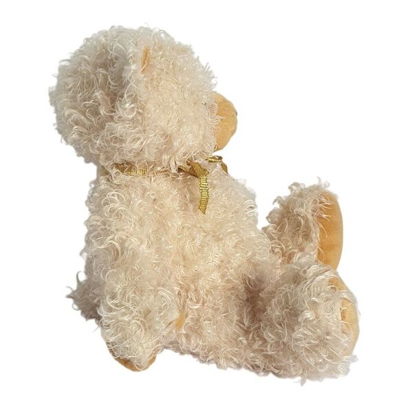 Ty Beanie Baby "Curls" Teddy Bear 7" Plush Tags 2004 Retired Ribbon Stuffed Toy - Picture 4 of 9